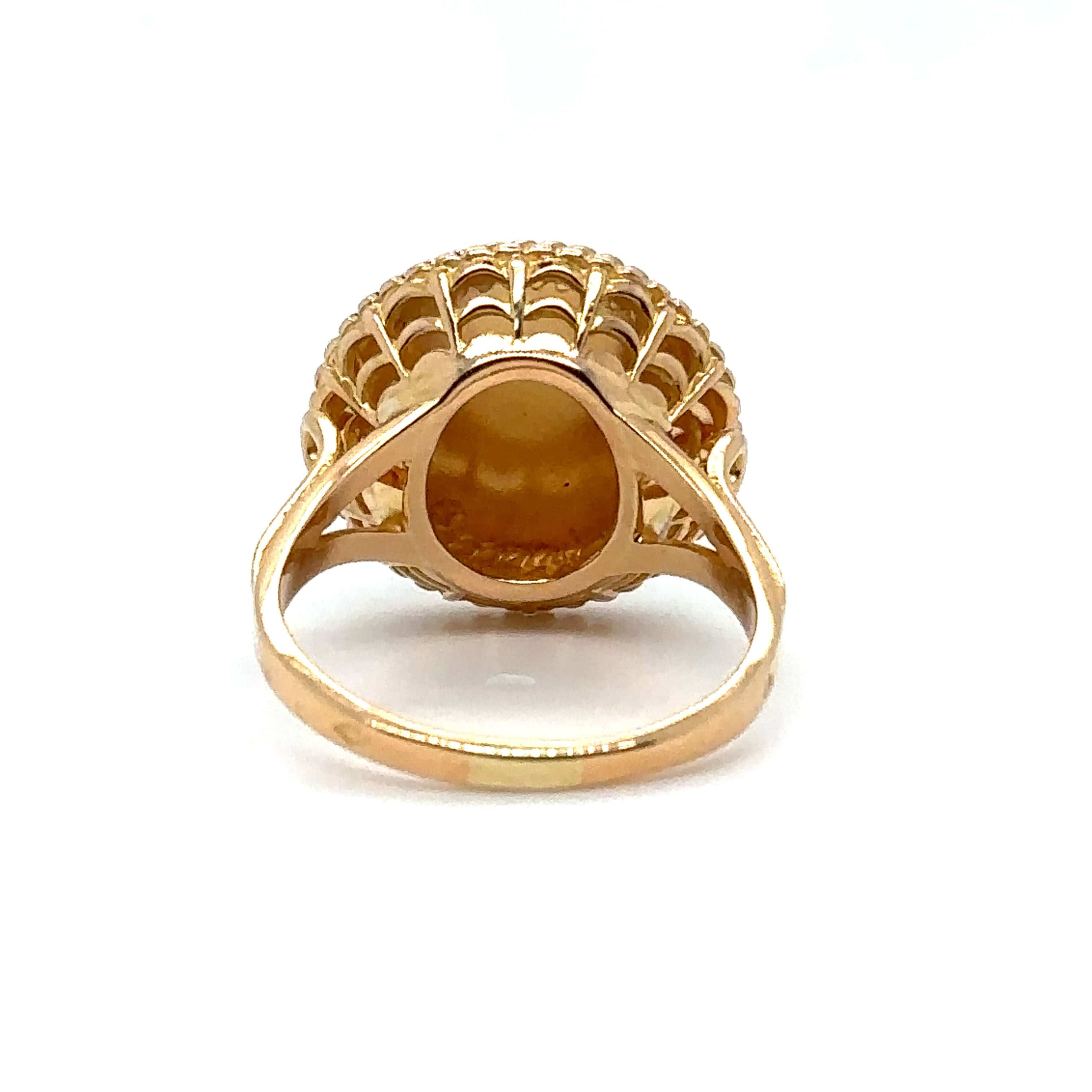 AUGIS - Yellow Gold Love Ring - Image 4