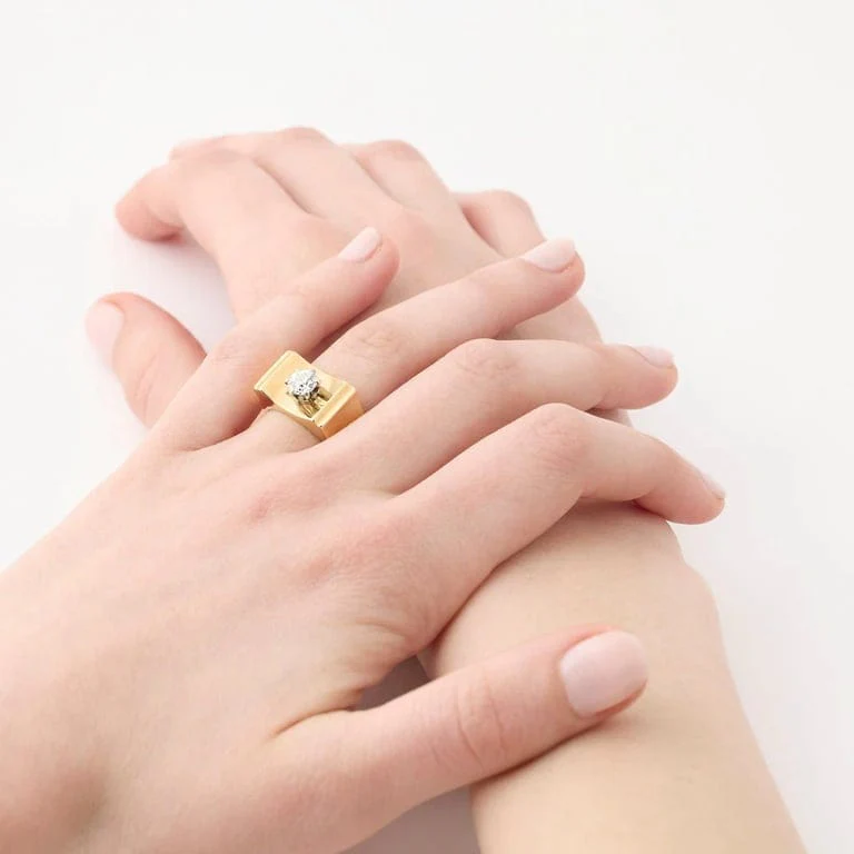 Diamond ring 1940 - Image 3