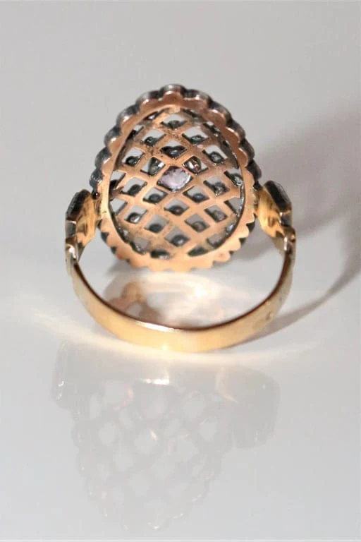 Belle Epoque Fishnet Ring - Image 7