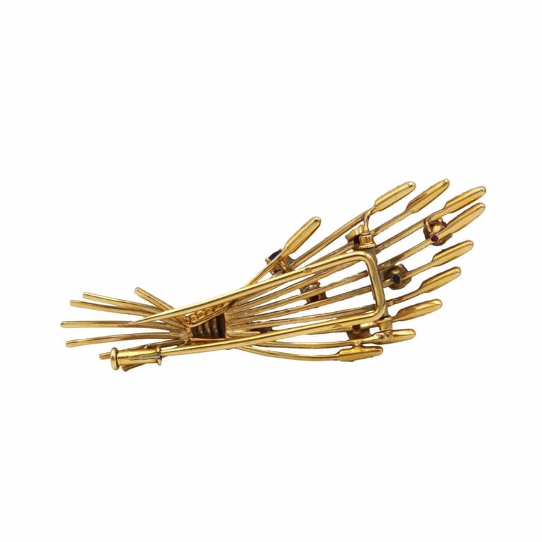 Wheat Sheaf Brooch - MELLERIO - Image 6