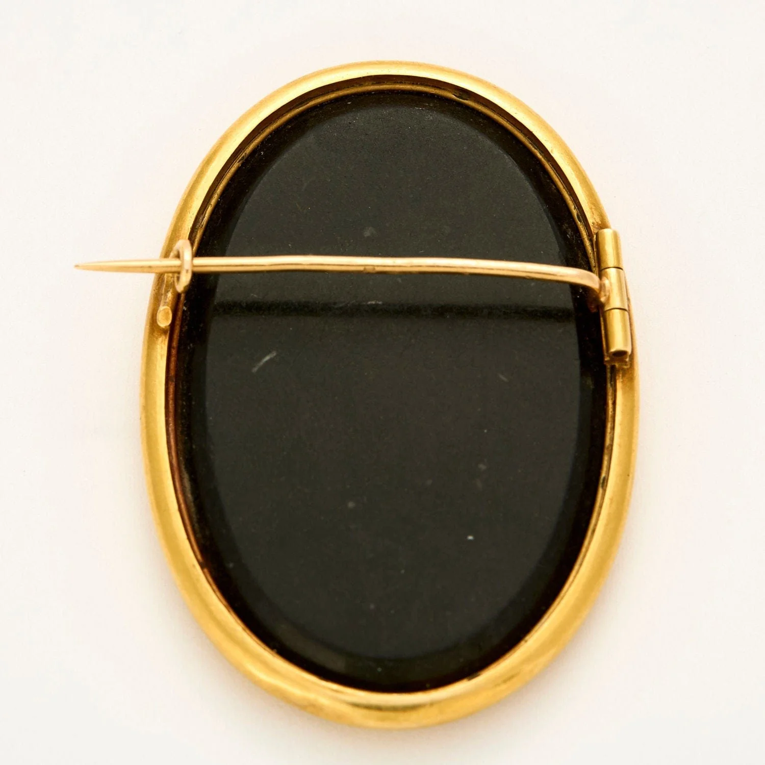 Yellow gold brooch - Image 4
