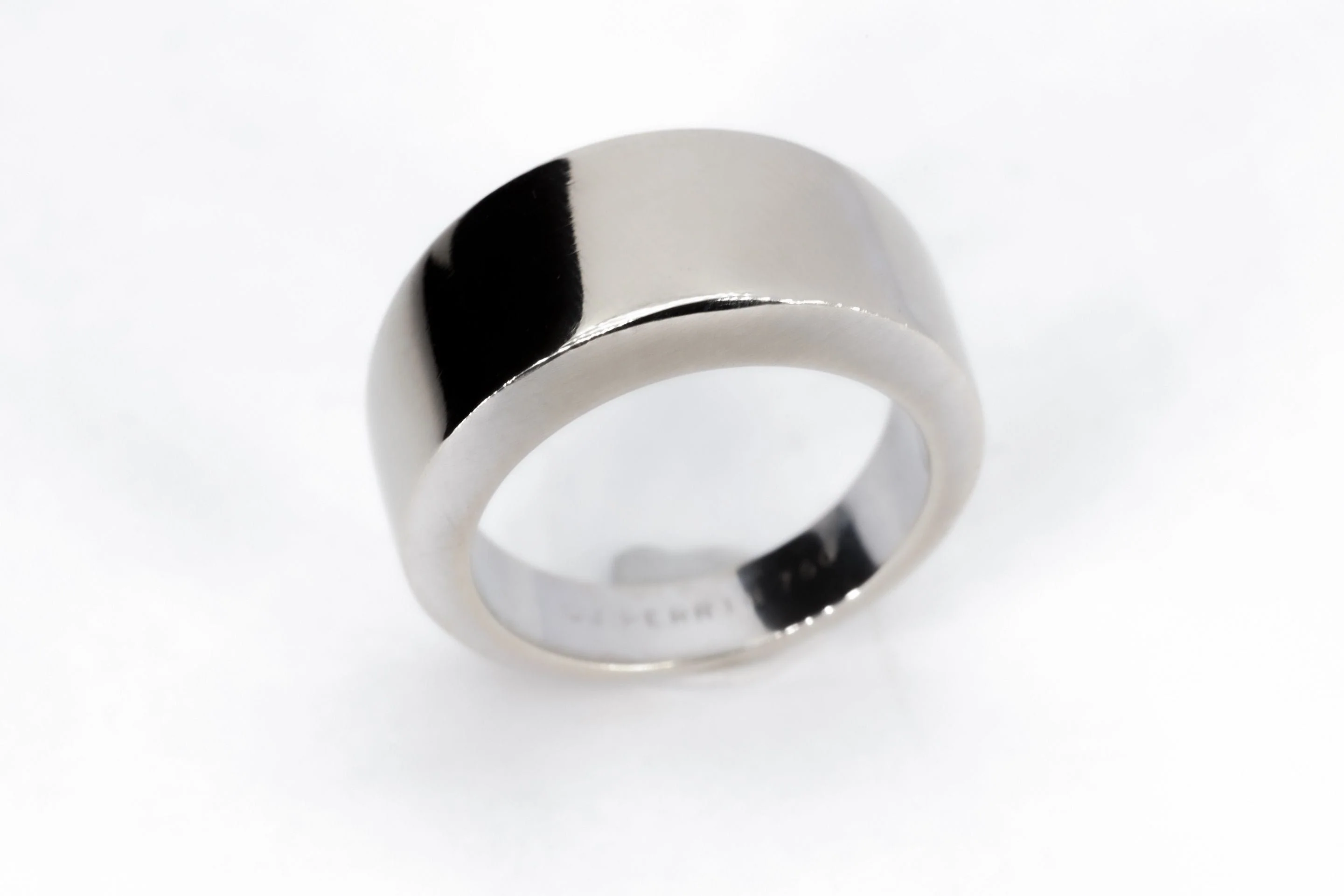 OJ Perrin ring 18k white gold - Image 3