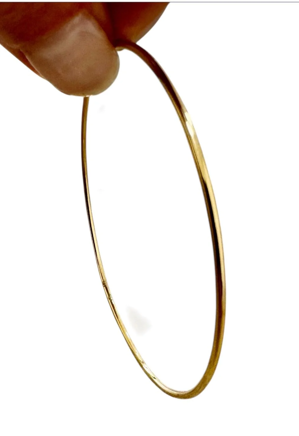 Yellow gold bangle bracelet - Image 3