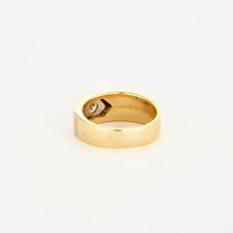 2 gold ring, diamond - Image 6