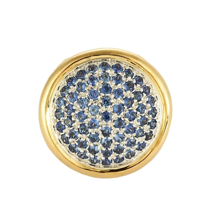 First Jewels Ring - two golds, sapphires and diamonds - Image 3