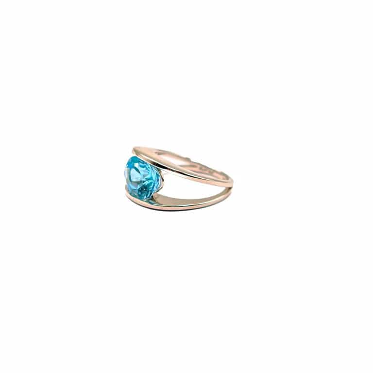 Topaz Platinum ring - Image 3