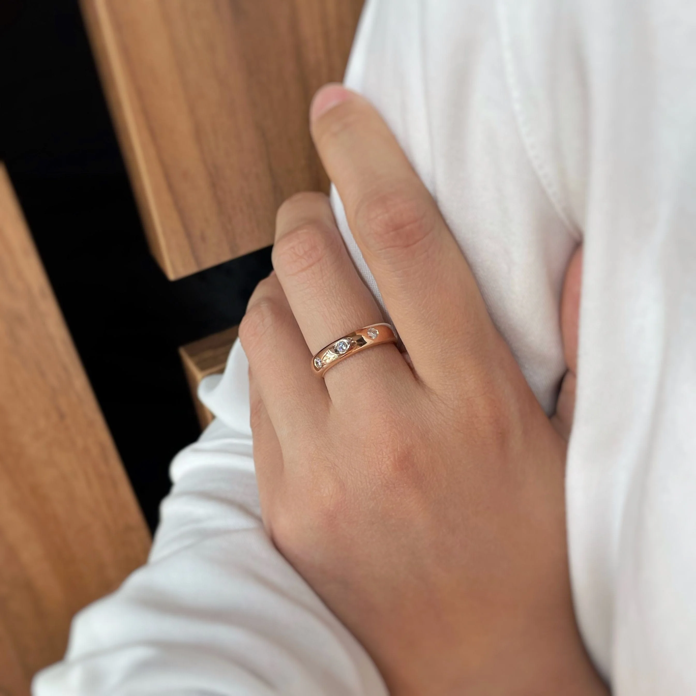 Ring - Gold & Diamonds - Image 4