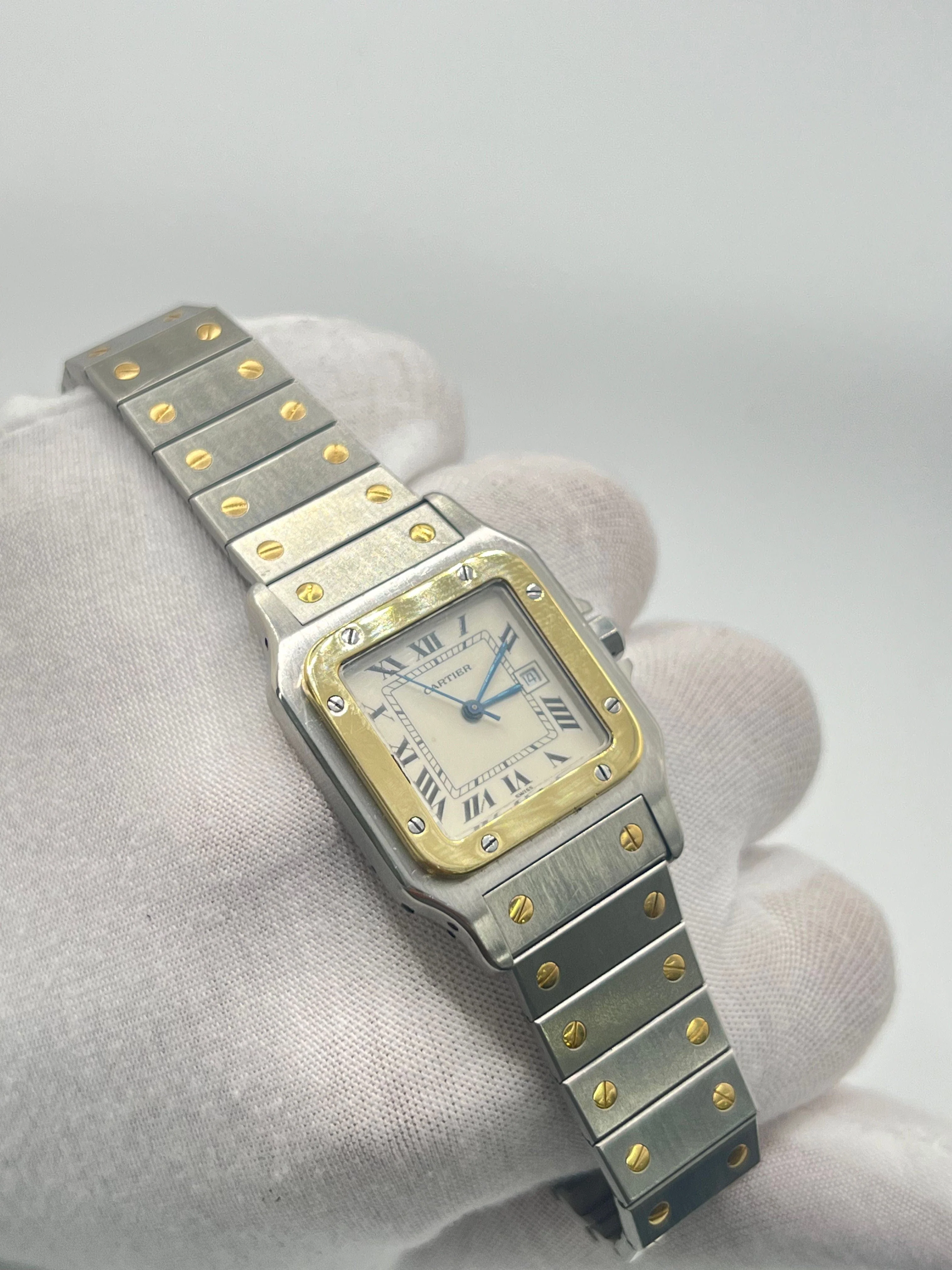 CARTIER - Santos Square Date Automatic Watch - Image 6