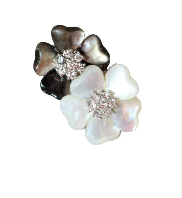 Double Flower Ring - Image 7