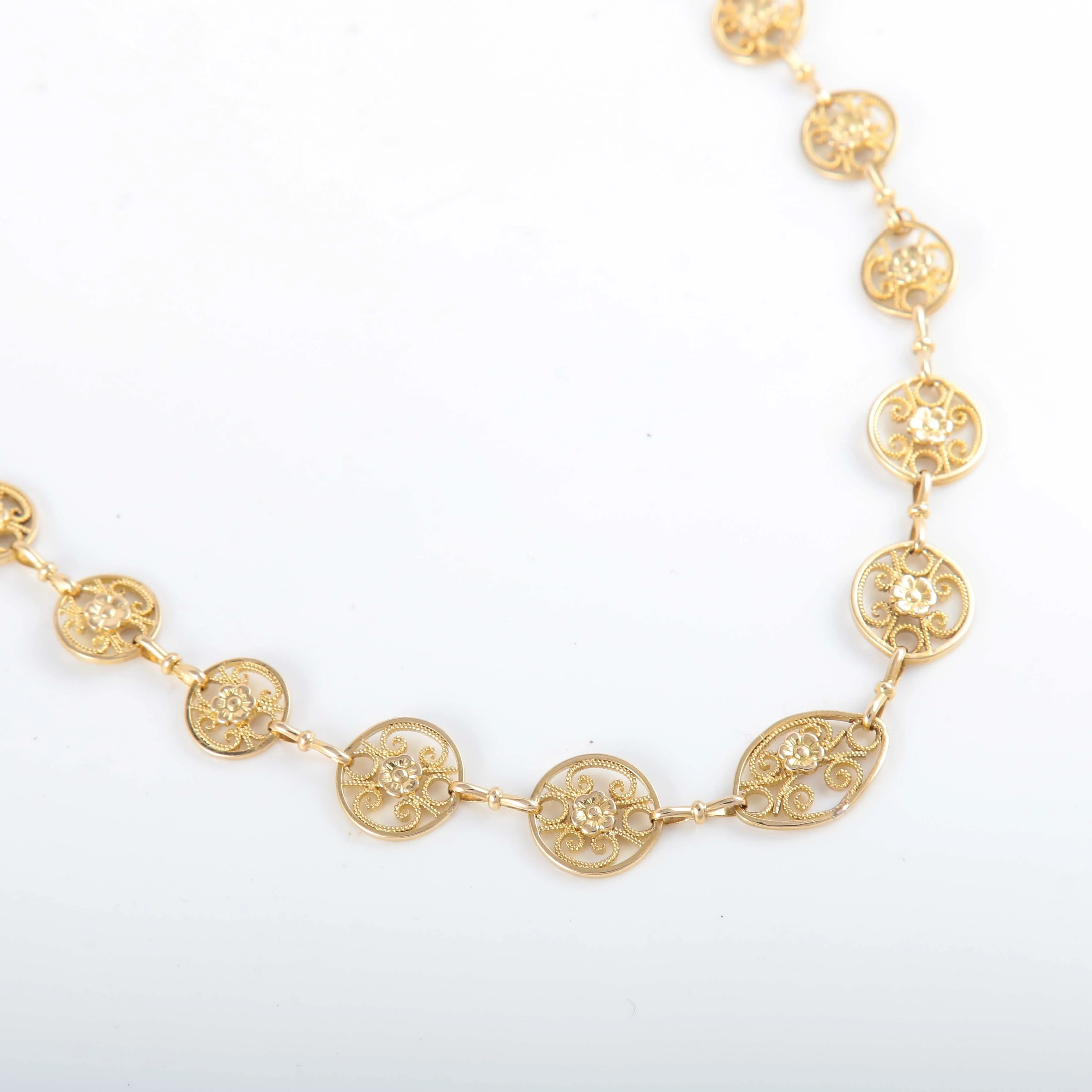Old Collerette Necklace - Image 7
