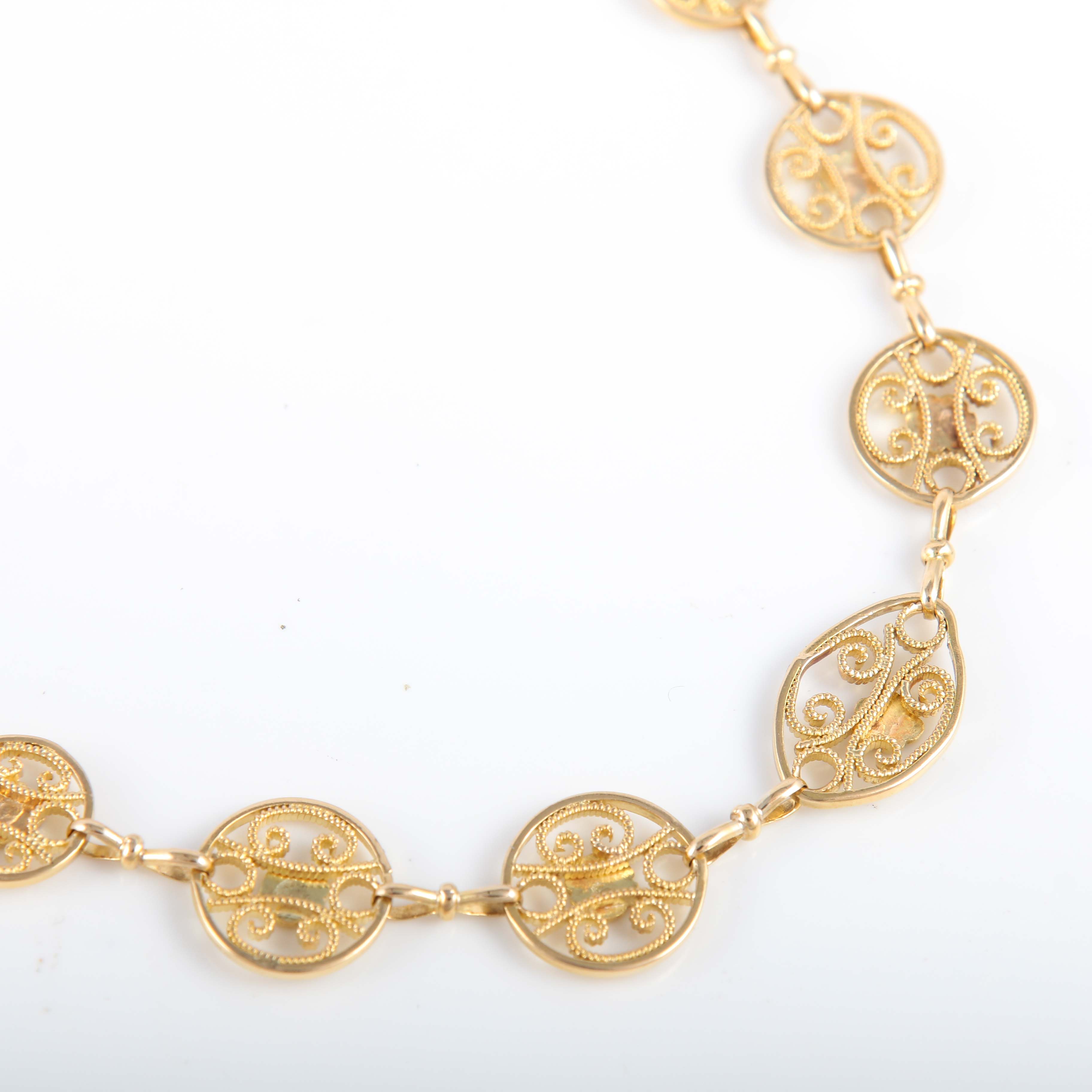 Old Collerette Necklace - Image 9