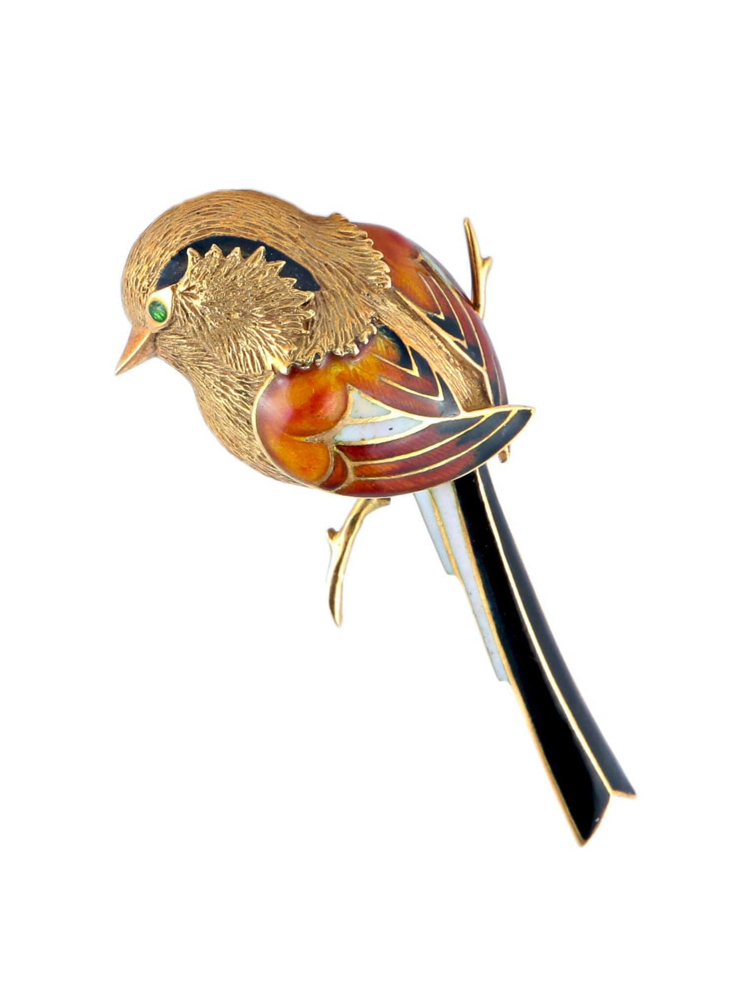 Bird Brooch