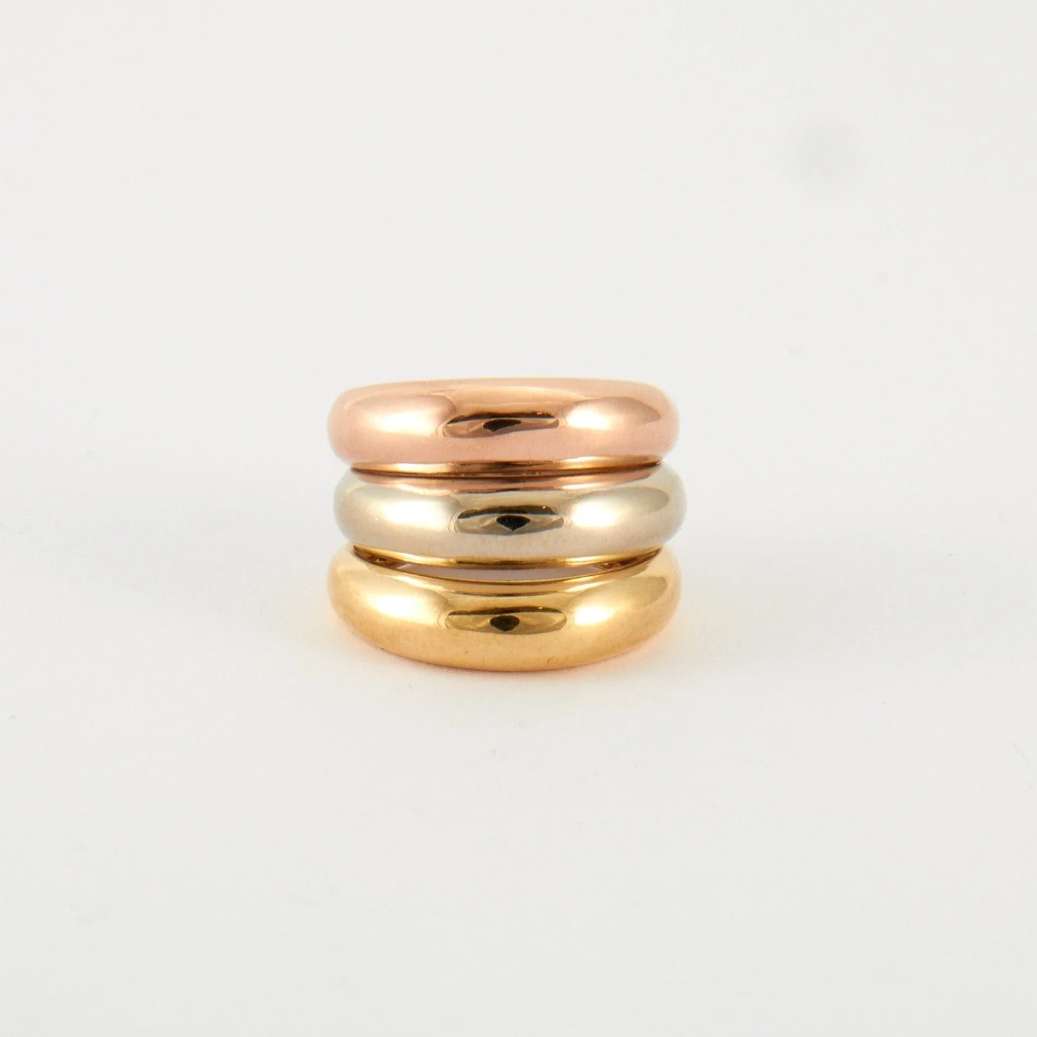 3 gold ring - Image 2