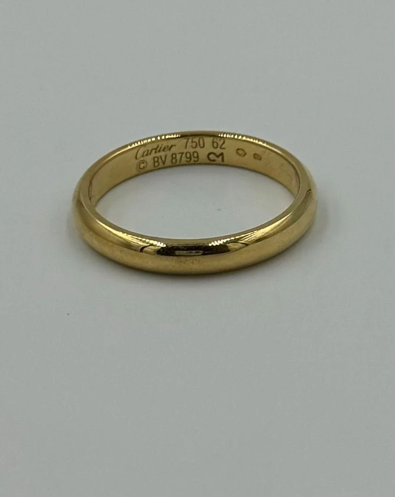 CARTIER - Yellow gold wedding ring - Image 3
