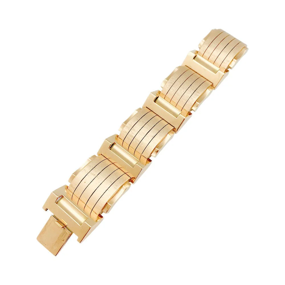 Bracelet Tank rose gold. - Image 6