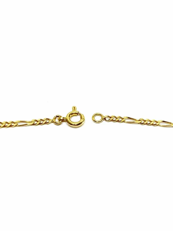 Figaro mesh gold chain - Image 11