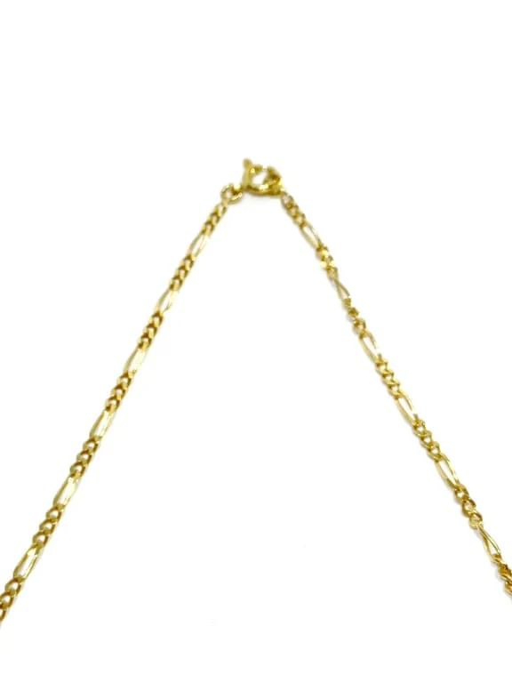 Figaro mesh gold chain - Image 12
