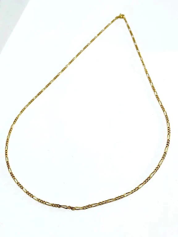 Figaro mesh gold chain - Image 5