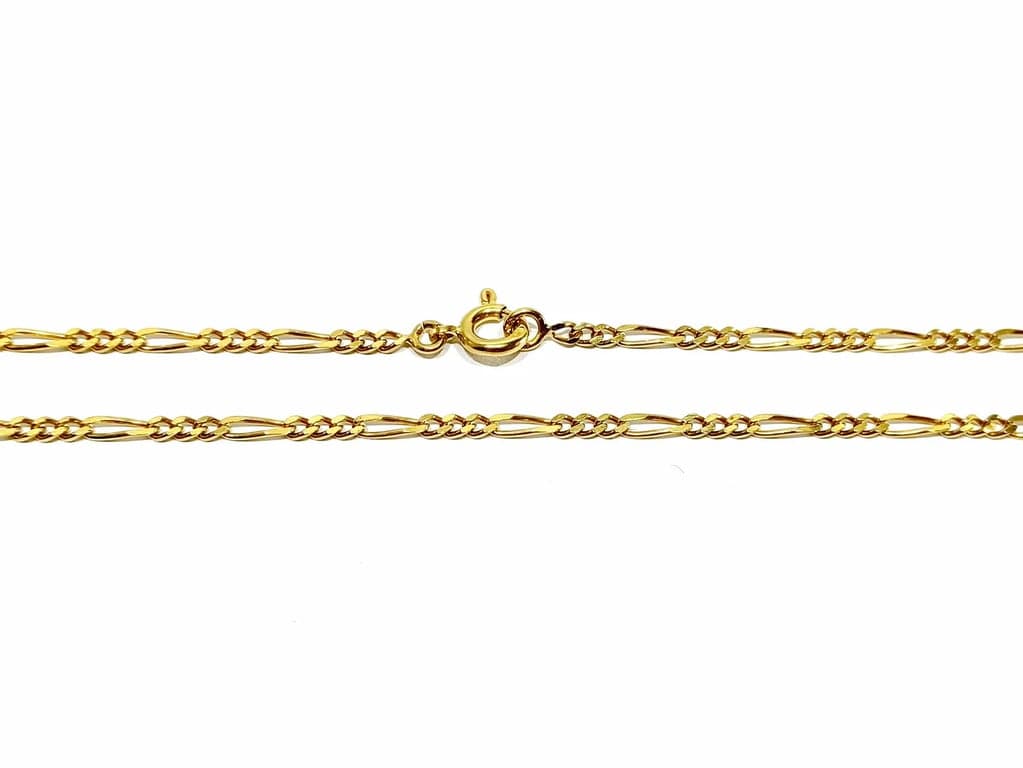 Figaro mesh gold chain - Image 7