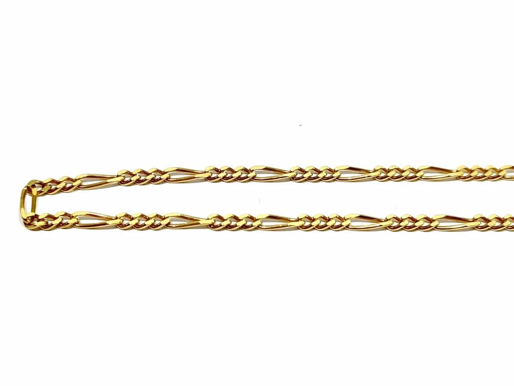 Figaro mesh gold chain - Image 8