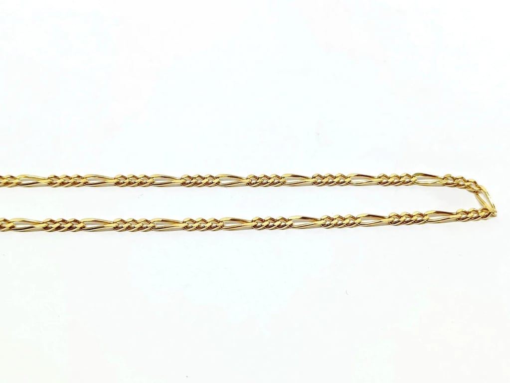 Figaro mesh gold chain - Image 9