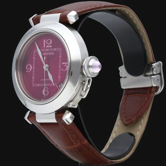 Cartier Watch Pasha C 35Mm Pink Automatic - Image 3