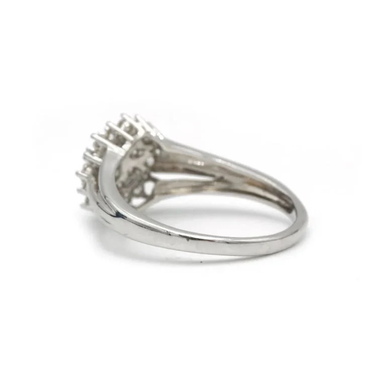 Ring - White gold and diamonds - Image 4