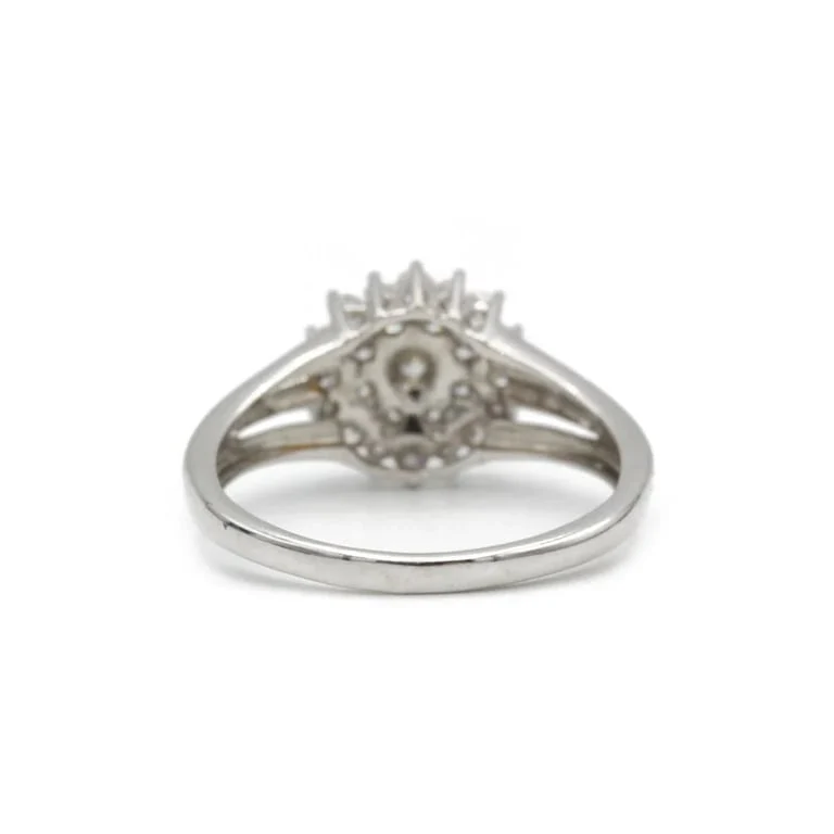 Ring - White gold and diamonds - Image 5