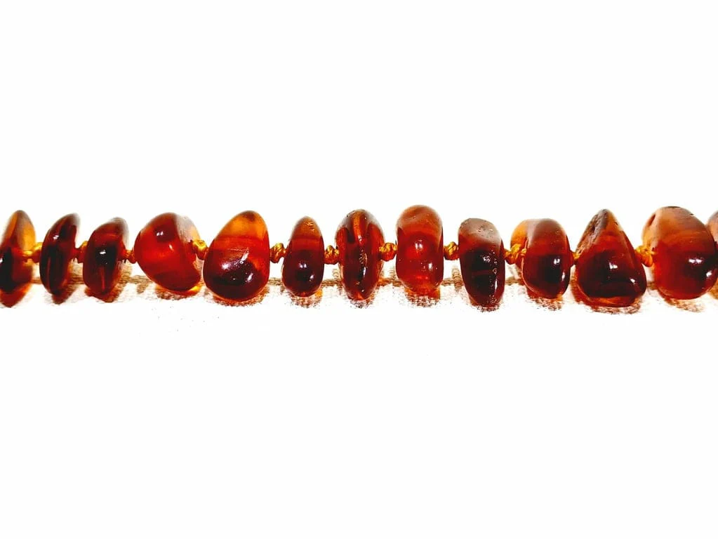 Amber pearl necklace - Image 10