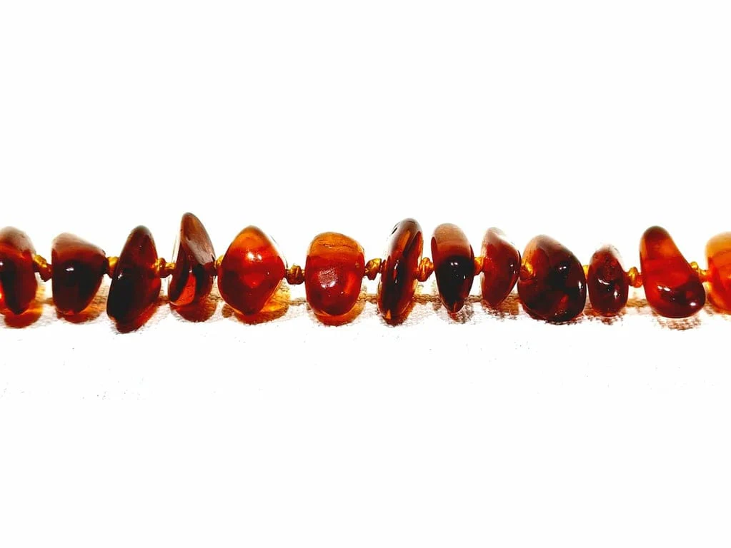 Amber pearl necklace - Image 11