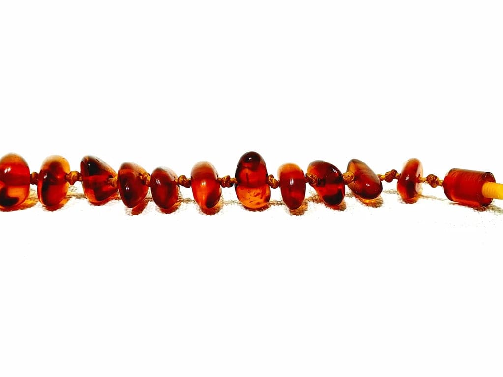Amber pearl necklace - Image 13