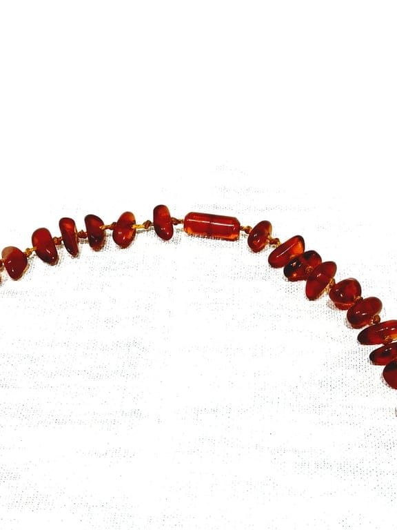 Amber pearl necklace - Image 14