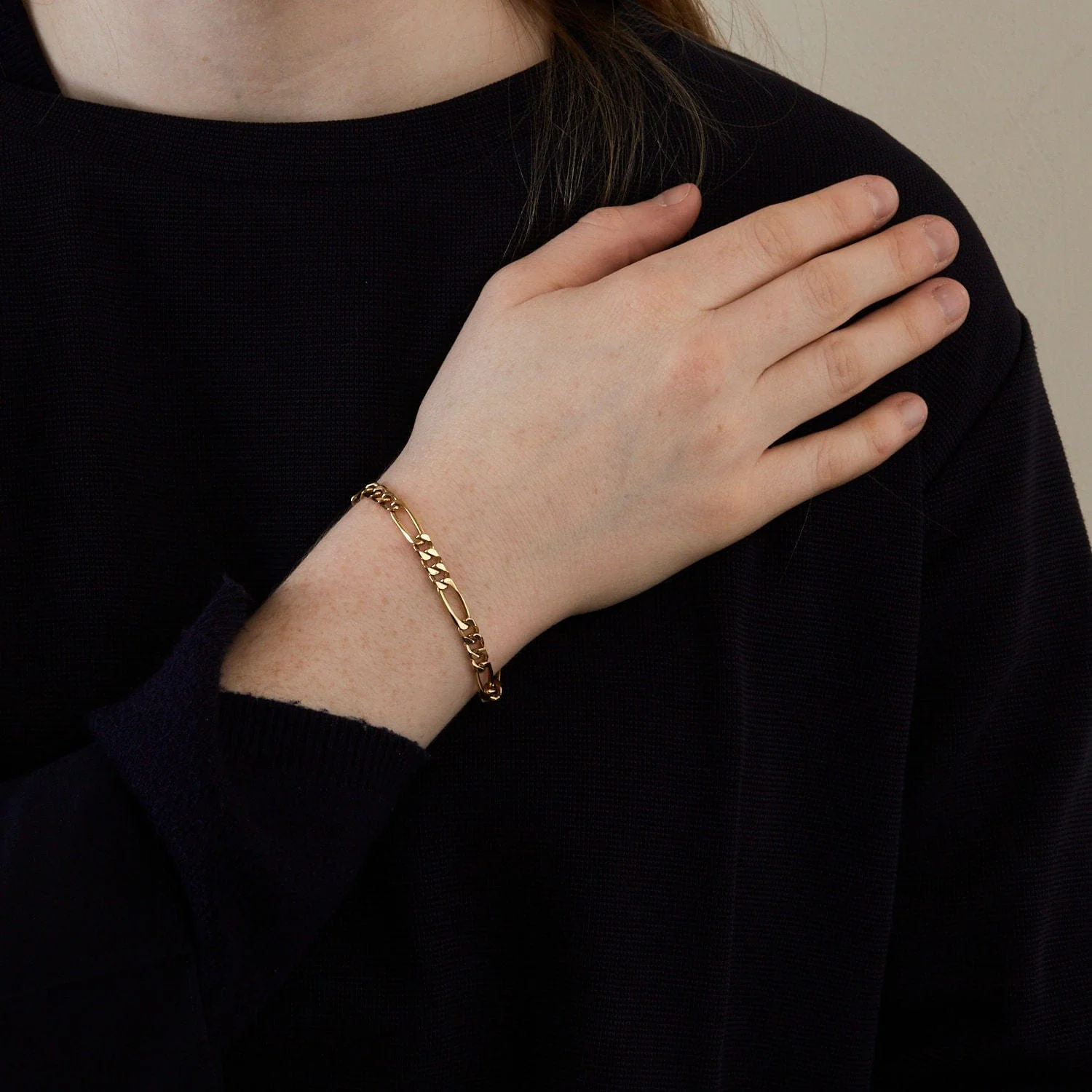 Yellow gold bracelet - Image 2