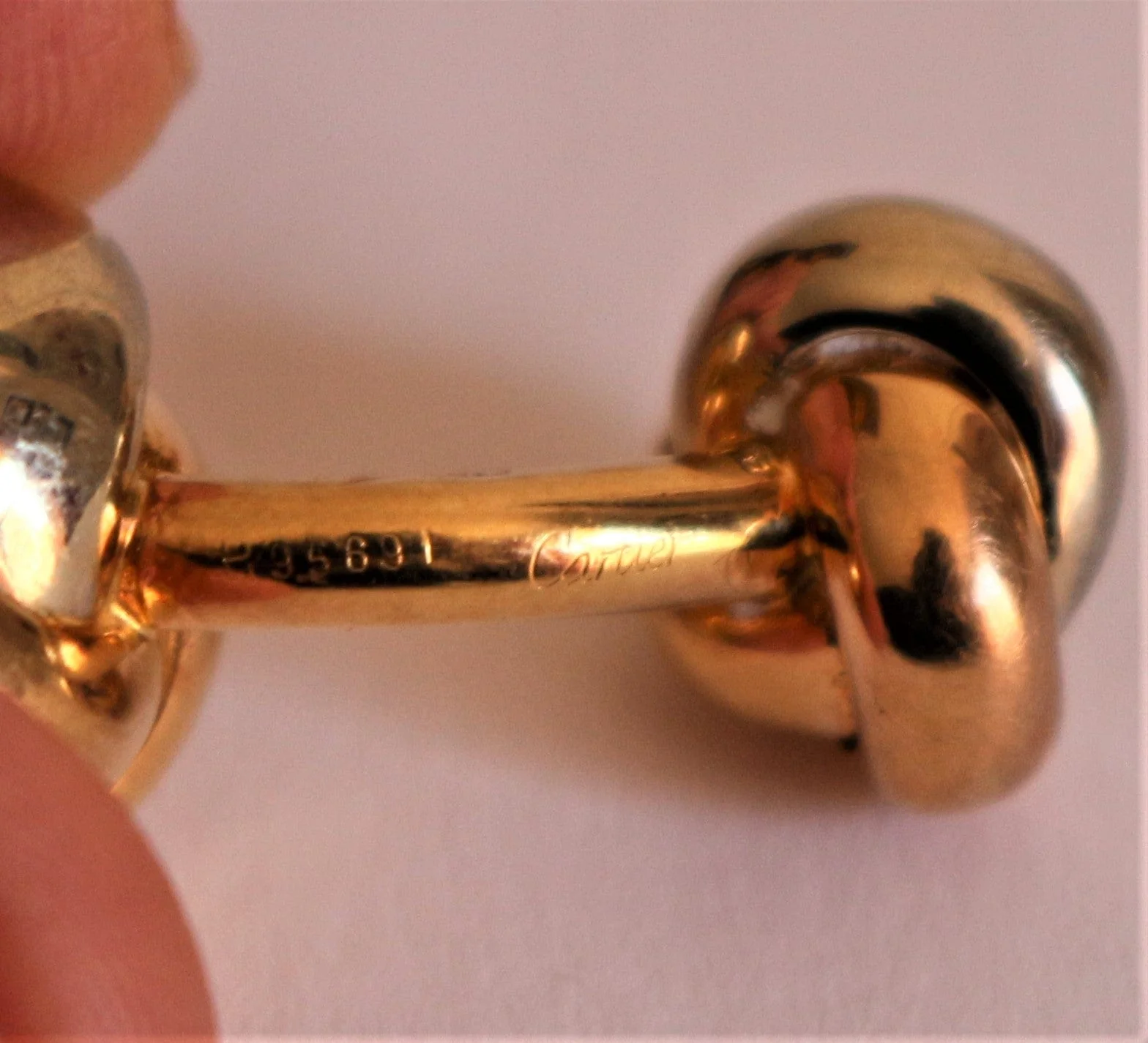 CARTIER, cufflinks TRINITY - Image 5