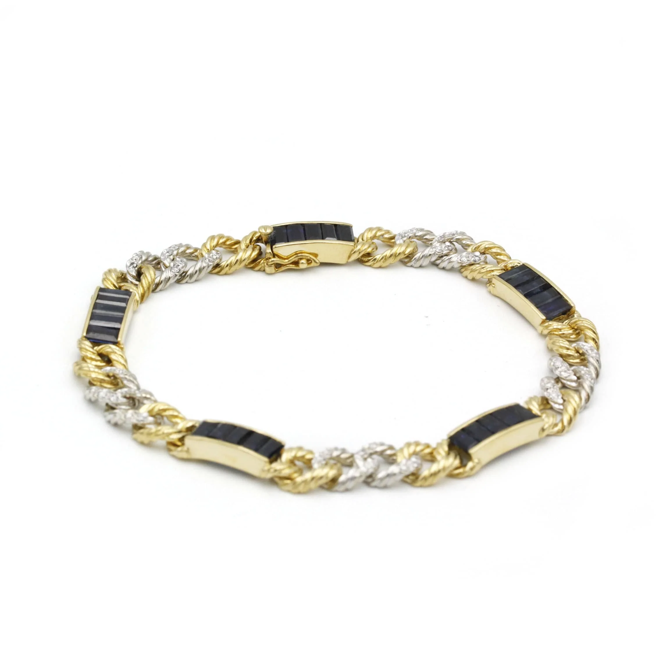 Sapphire & diamond bracelet - Image 2