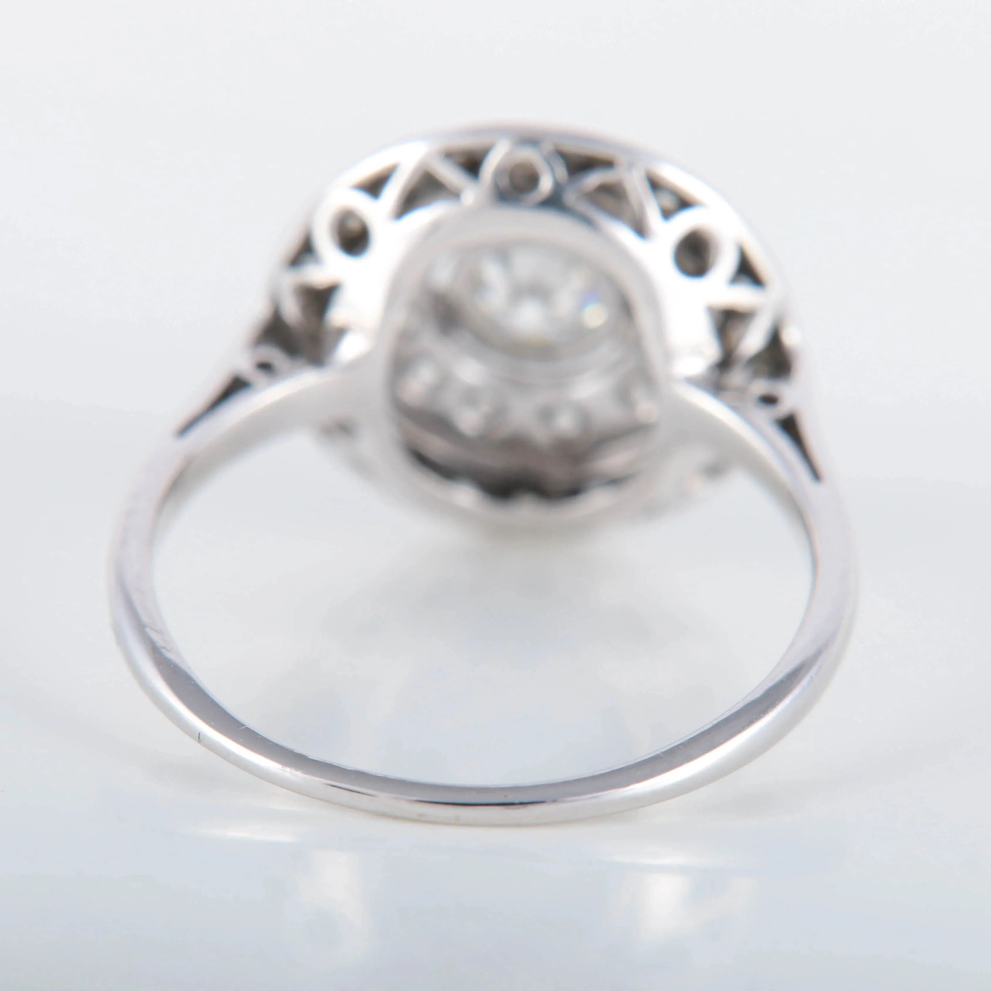 Ring platinum Diamonds - Image 5