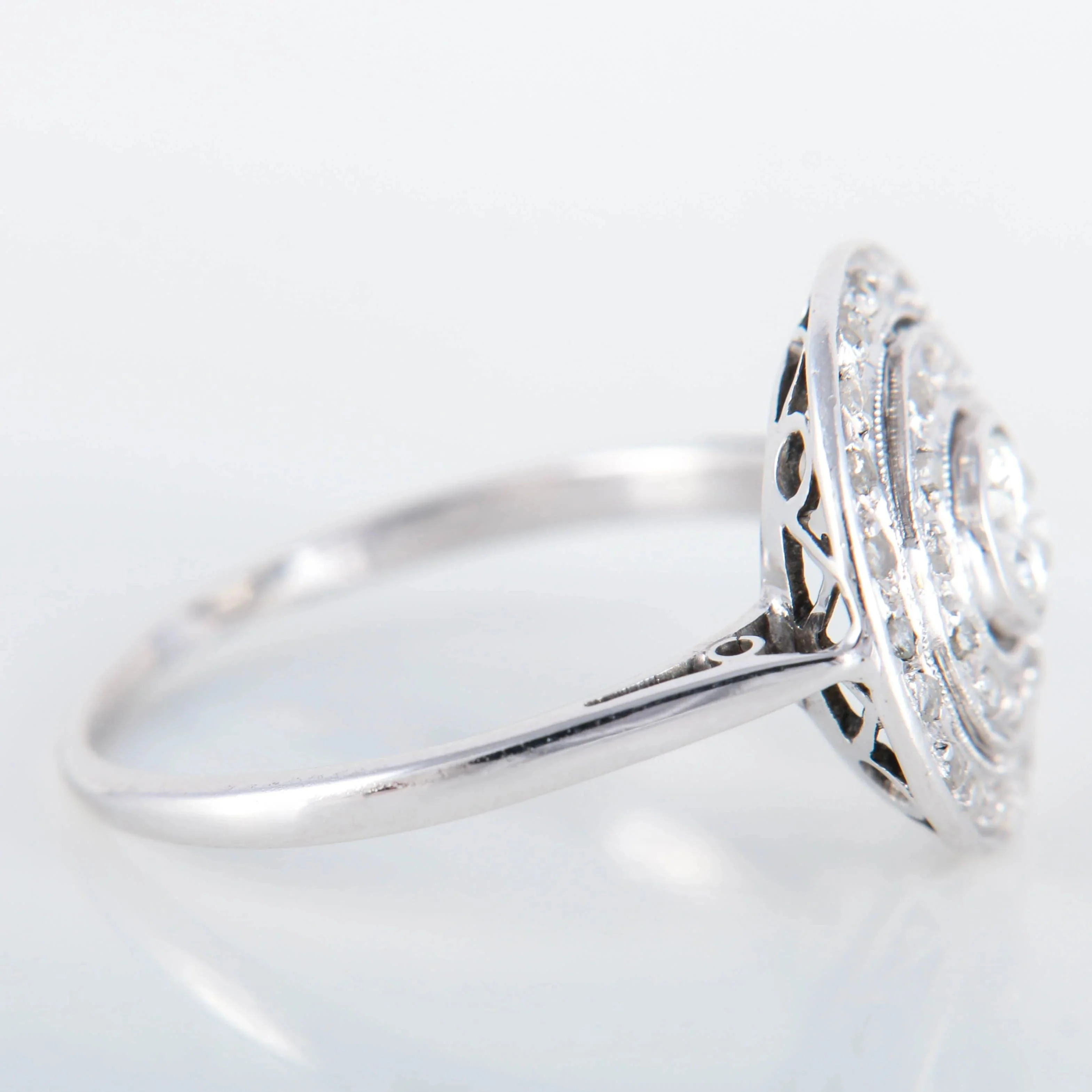 Ring platinum Diamonds - Image 7
