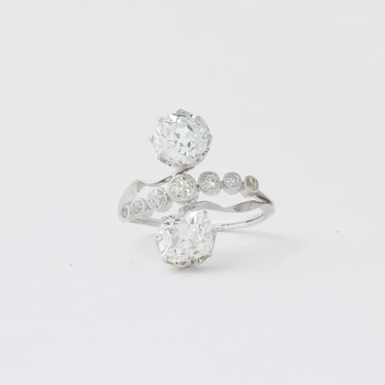 Ring Toi & Moi diamonds - Image 5