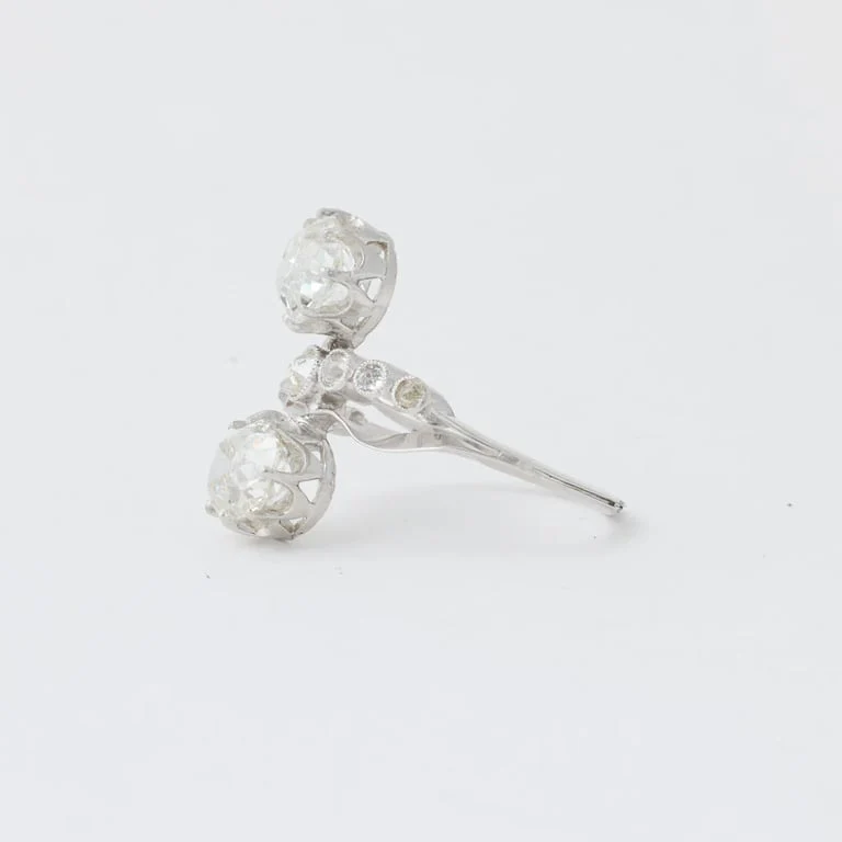 Ring Toi & Moi diamonds - Image 7