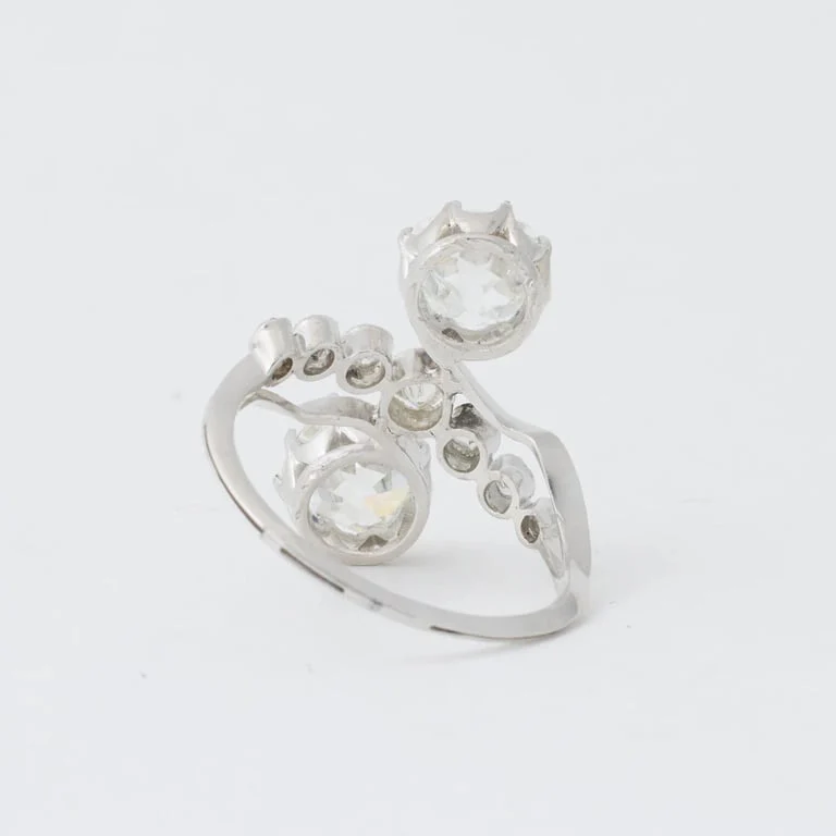 Ring Toi & Moi diamonds - Image 9