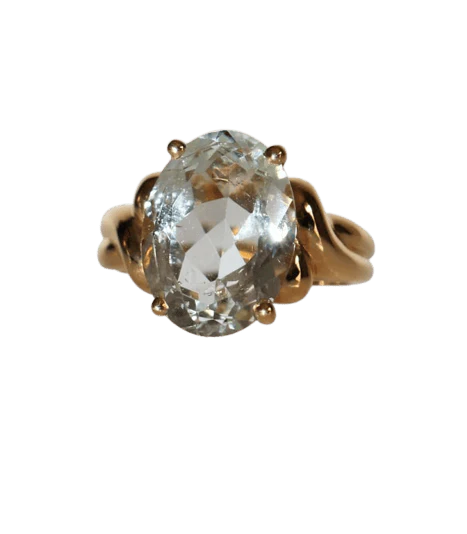 Aquamarine ring