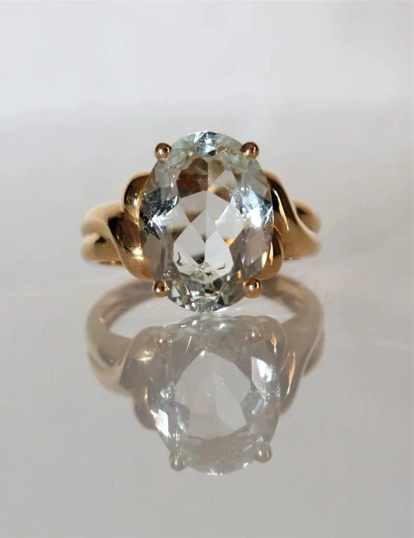 Aquamarine ring - Image 3
