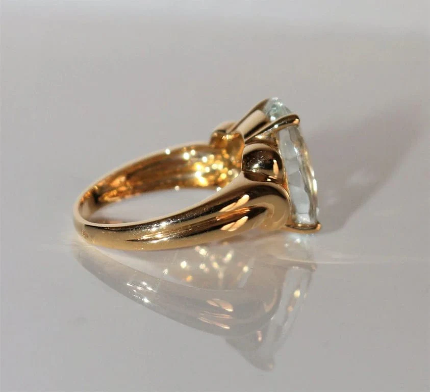 Aquamarine ring - Image 5