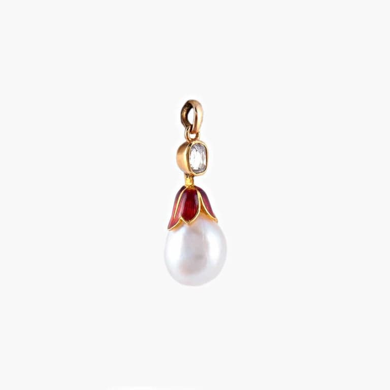 Fine pearl pendant - Image 3
