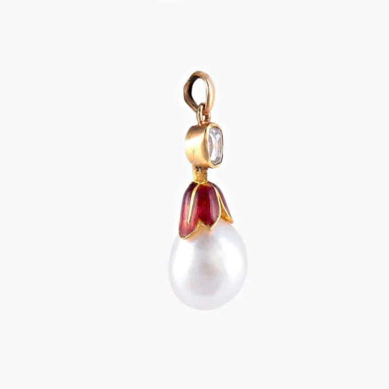 Fine pearl pendant - Image 4