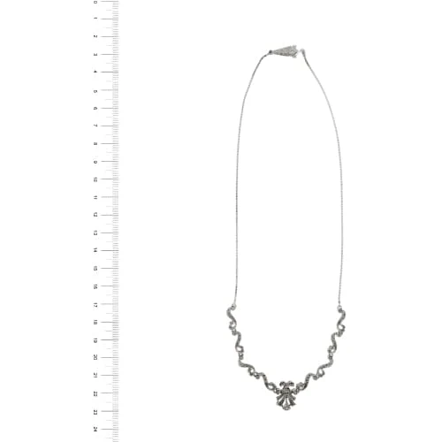 White gold necklace with diamonds  - Image 10