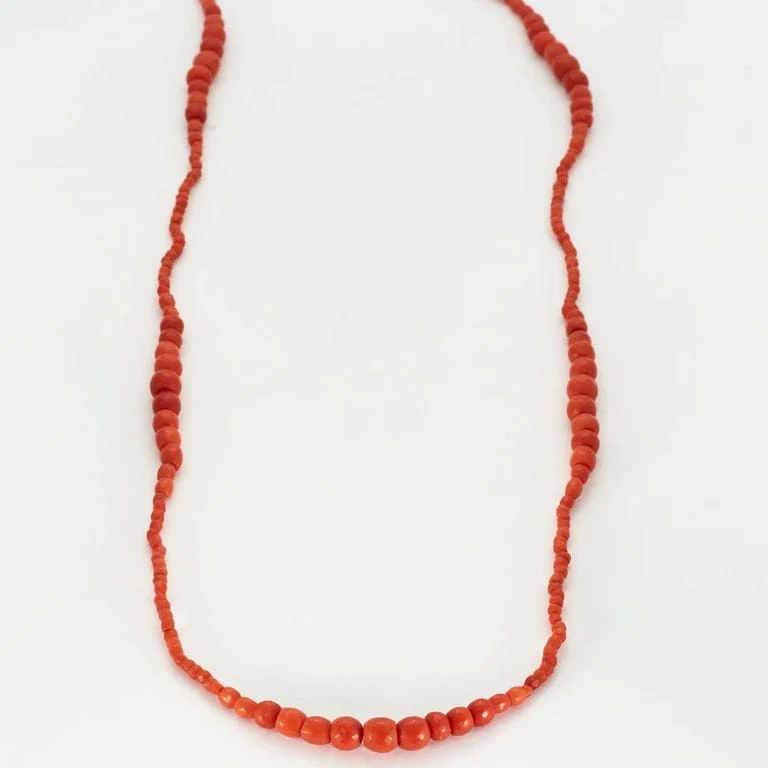 Coral long necklace - Image 3