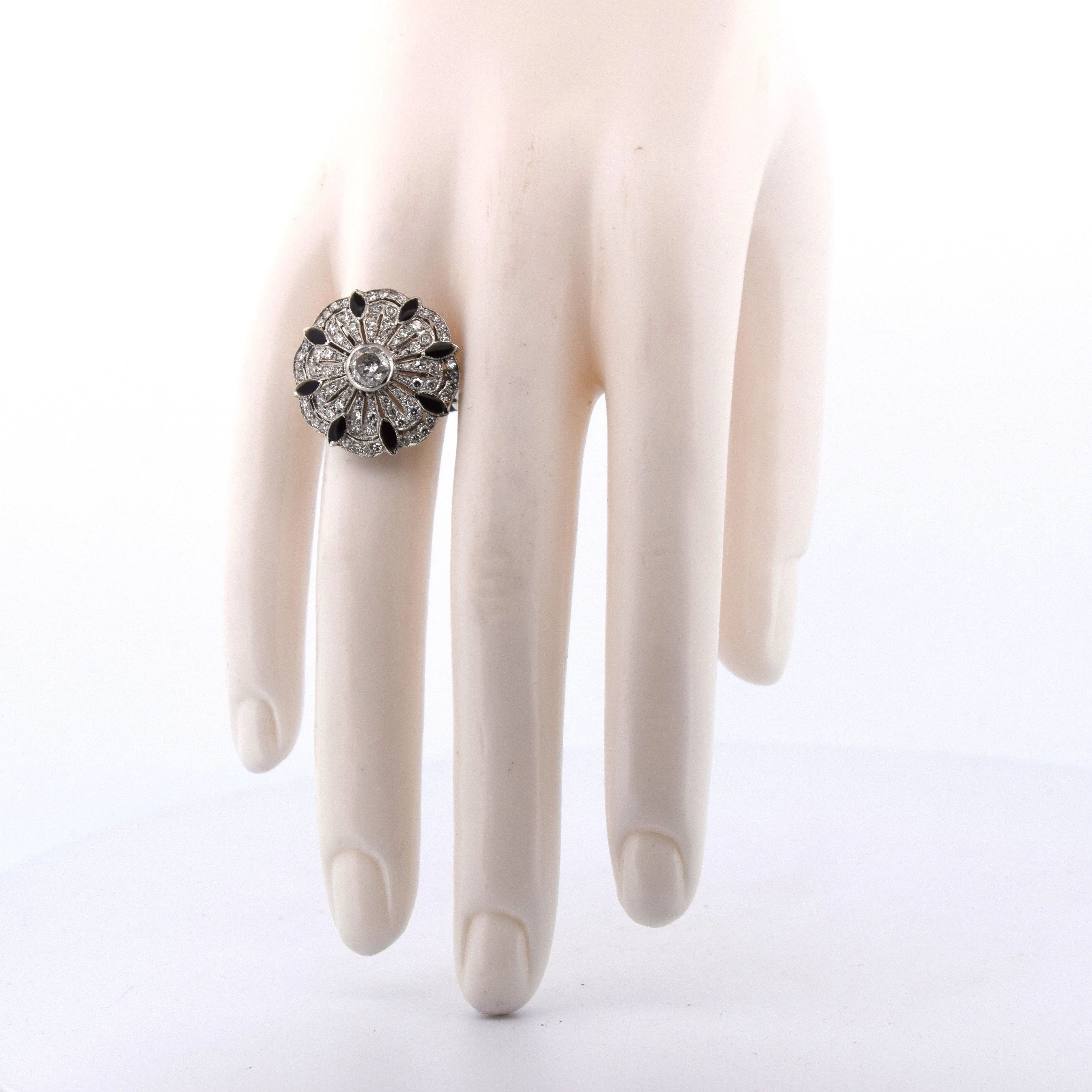 Anello in white gold with special traforo - Image 10