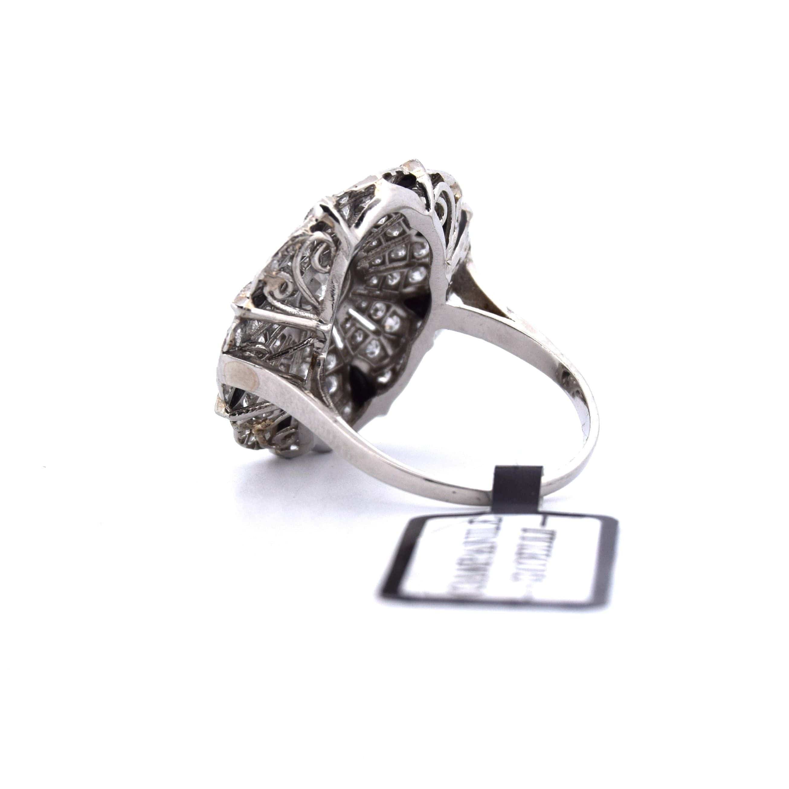 Anello in white gold with special traforo - Image 6