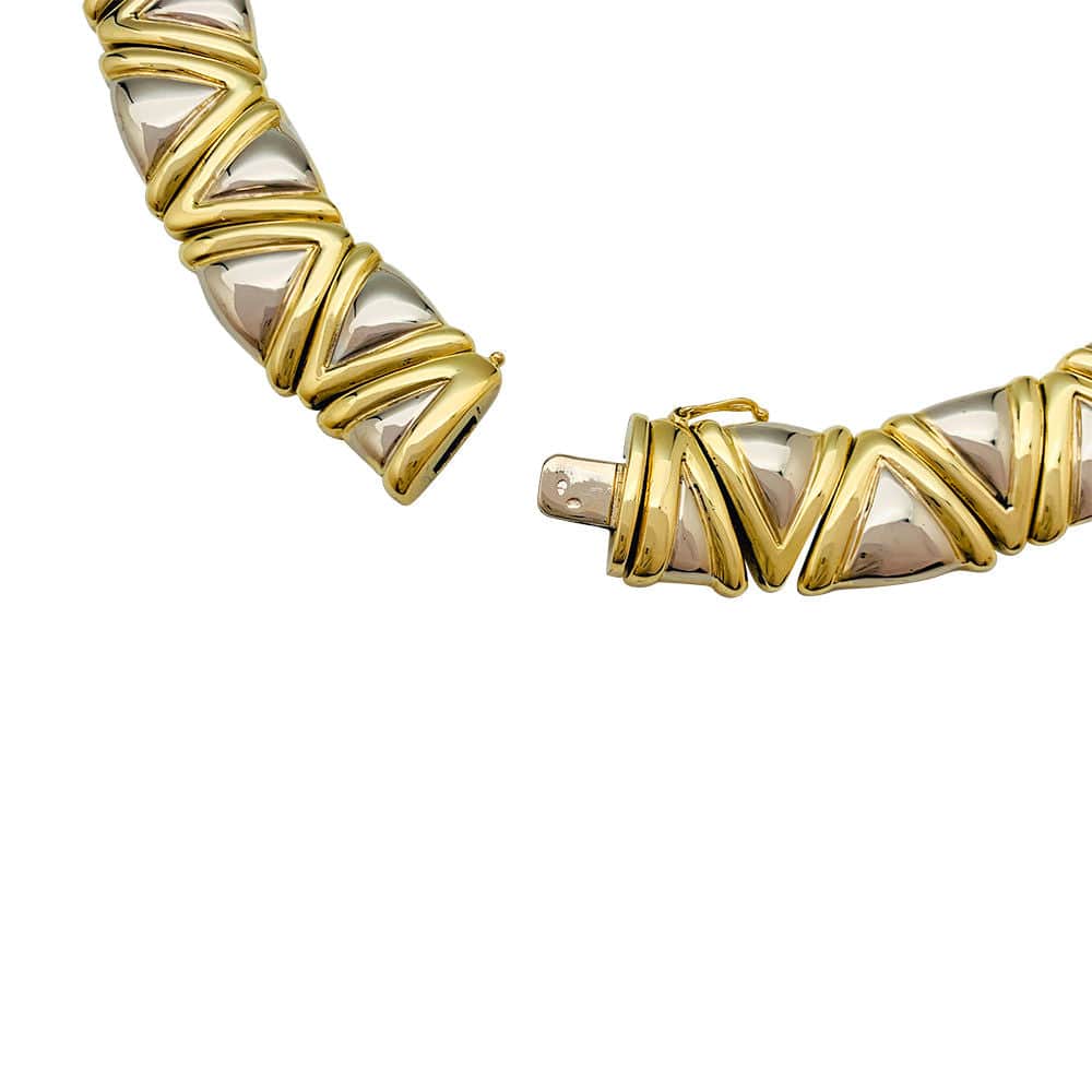 Necklace Damiani two-tone and diamonds. - Image 4